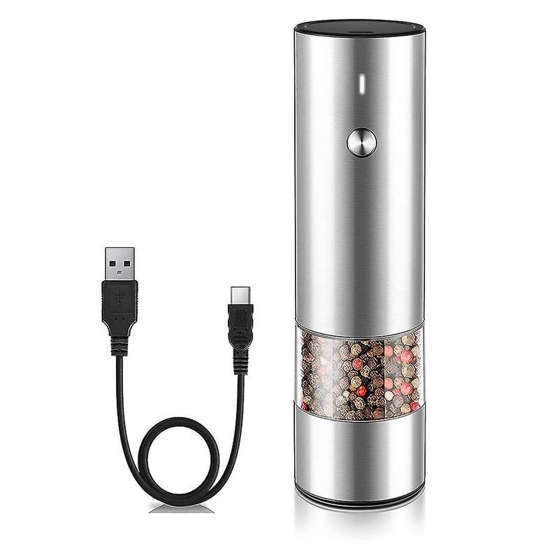 Electric Salt and Pepper Grinder, Pepper Mill 1pcs