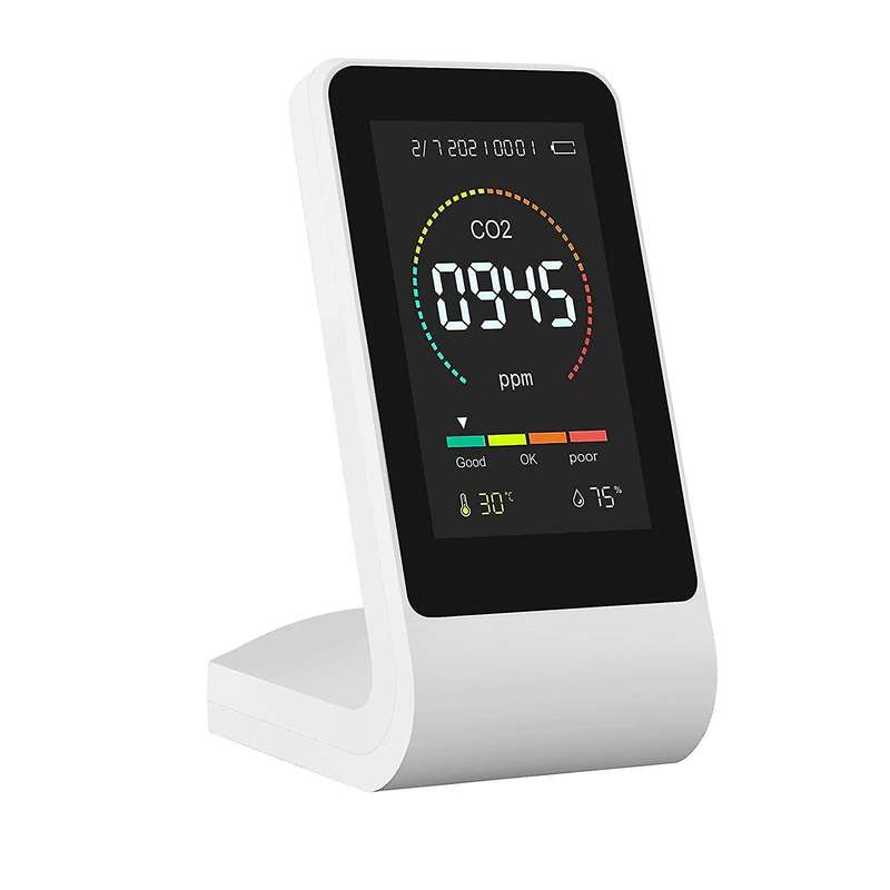 Portable Co2 Meter, Thermometer for Monitoring Indoor Air Quality