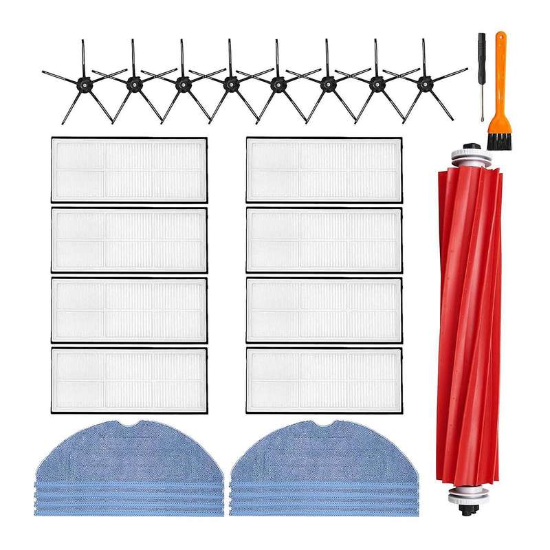 Main/side Brush Hepa Filter Mop Cloth for Roborock S7 T7s T7s Plus