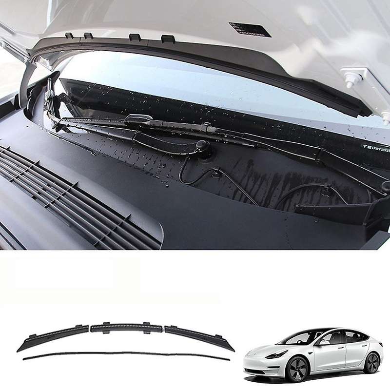 Car Front Chassis Cover Water Strip for Tesla Model 3 2018-2022
