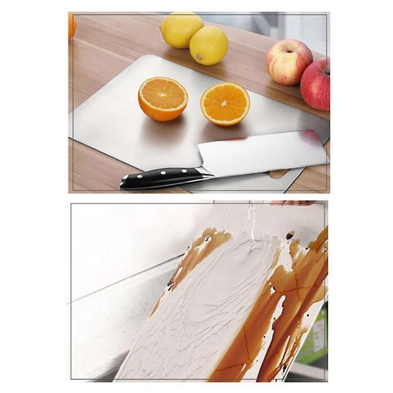 Stainless Steel Cutting Boards for Kitchen Heavy Duty Chopping Board