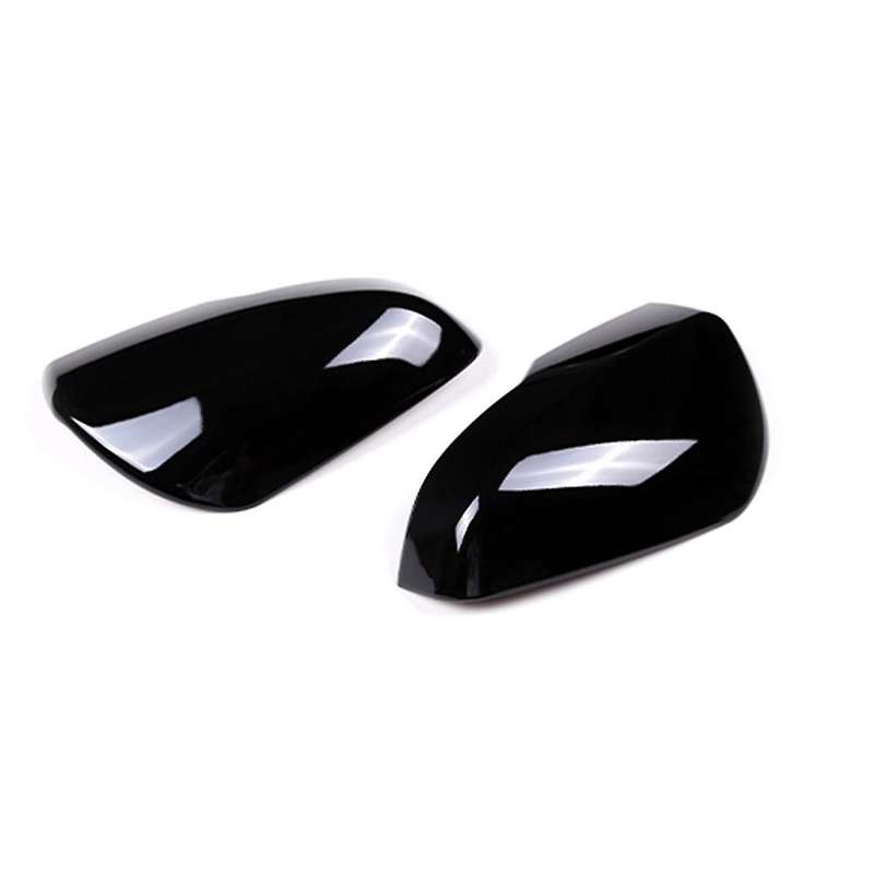 Car Glossy Black Rearview Mirror Cover Trim Frame Side Mirror Caps