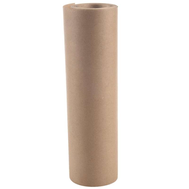 30 Meters Brown Kraft Wrapping Paper Roll Parcel Art Craft 30cm