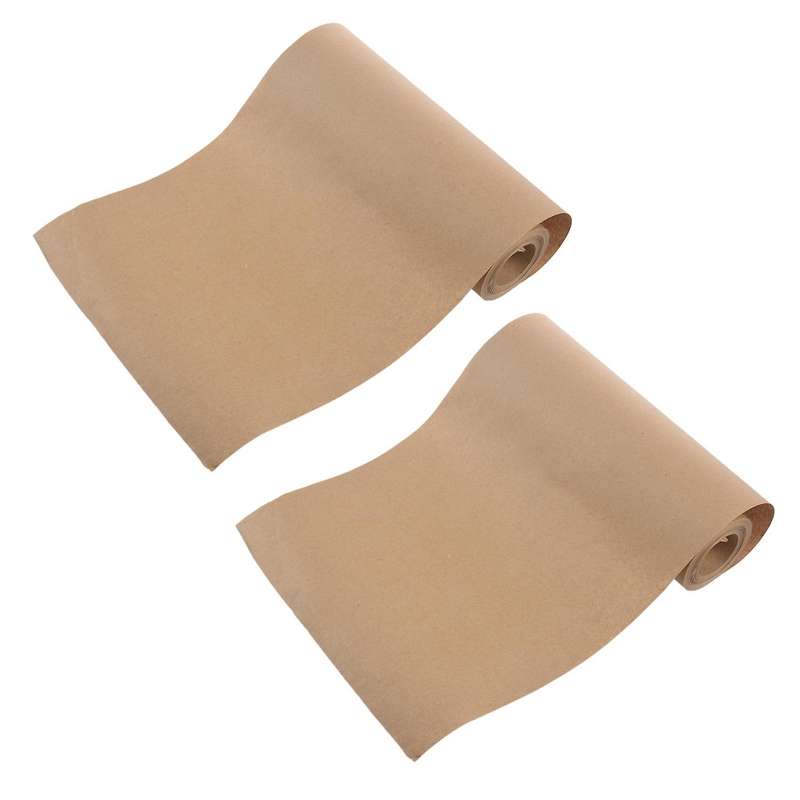 30 Meters Brown Kraft Wrapping Paper Roll Parcel Art Craft 30cm
