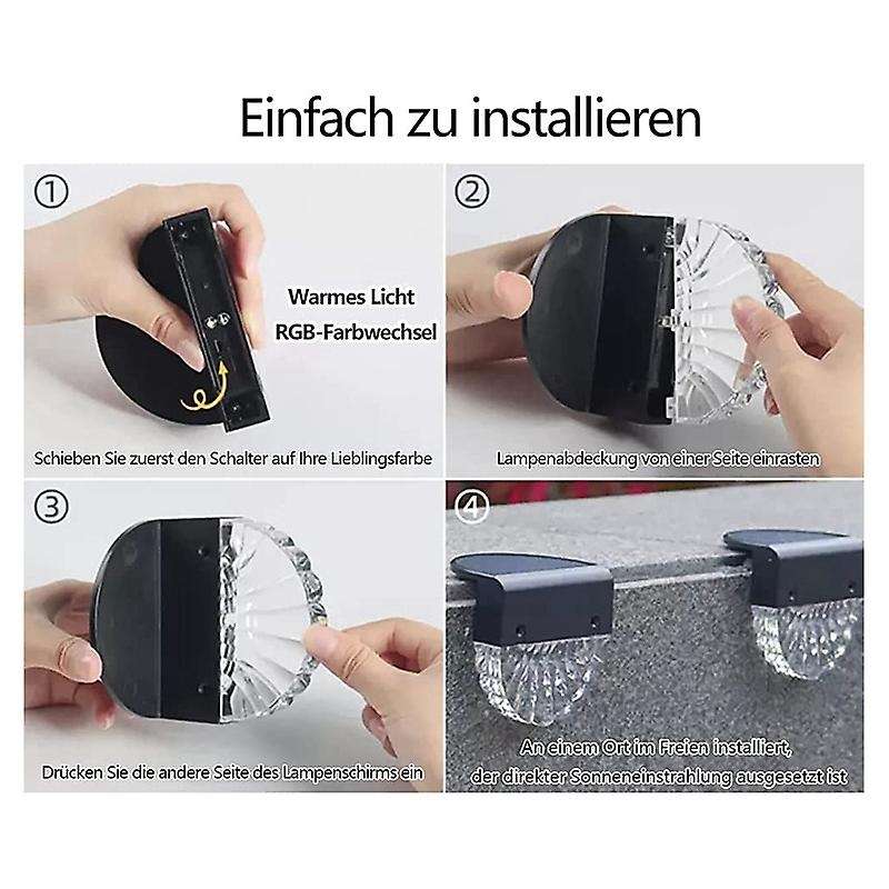 Solar Lights for Outdoor Garden, Waterproof Solar Lights Garden