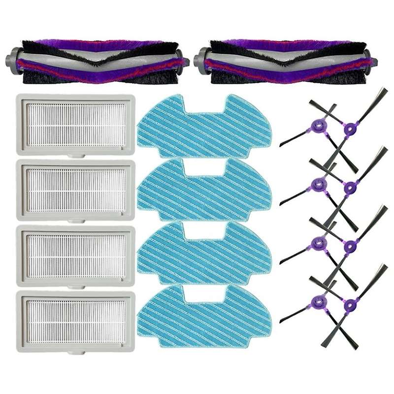 Roller Brush Side Brush Hepa Filter Mop Cloth for Samsung Vr05r5050wk
