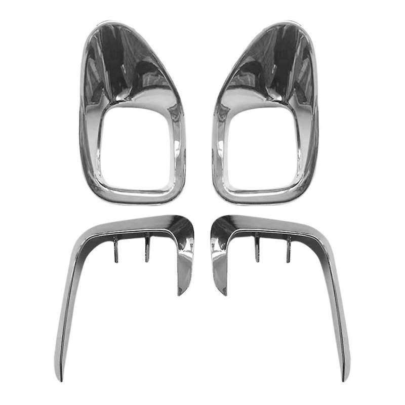 4pcs for Honda Accord 2022+ Abs Front Bumper Spoiler Fog Light Cover