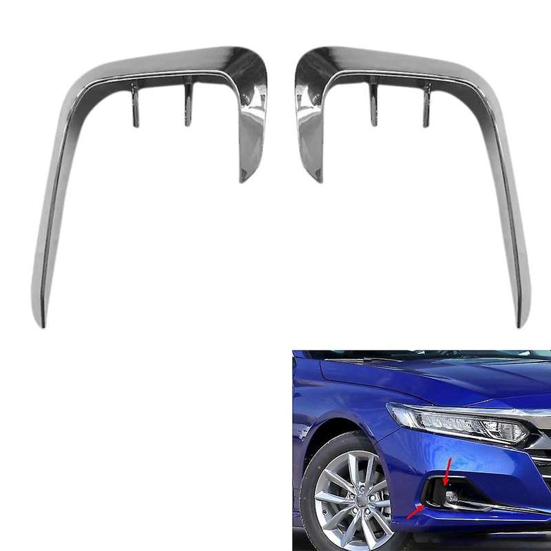 4pcs for Honda Accord 2022+ Abs Front Bumper Spoiler Fog Light Cover