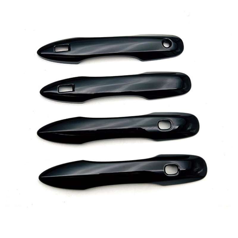 Car Black Door Handle Cover Trim for Toyota Noah Voxy 90 Series 2022