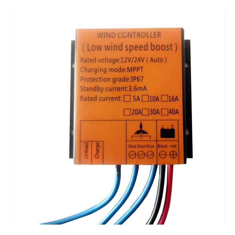400w Voltage Boost Wind 12v Mppt Rectifier Wind Charge Controller