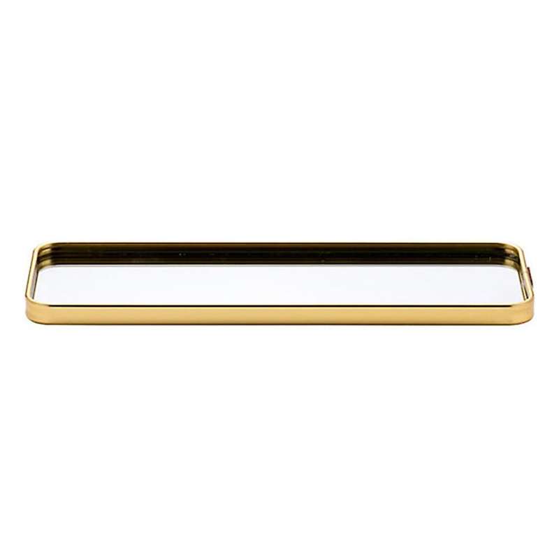 1pcs Nordic Bathroom Organizer Mirror Jewelry Display Plate C