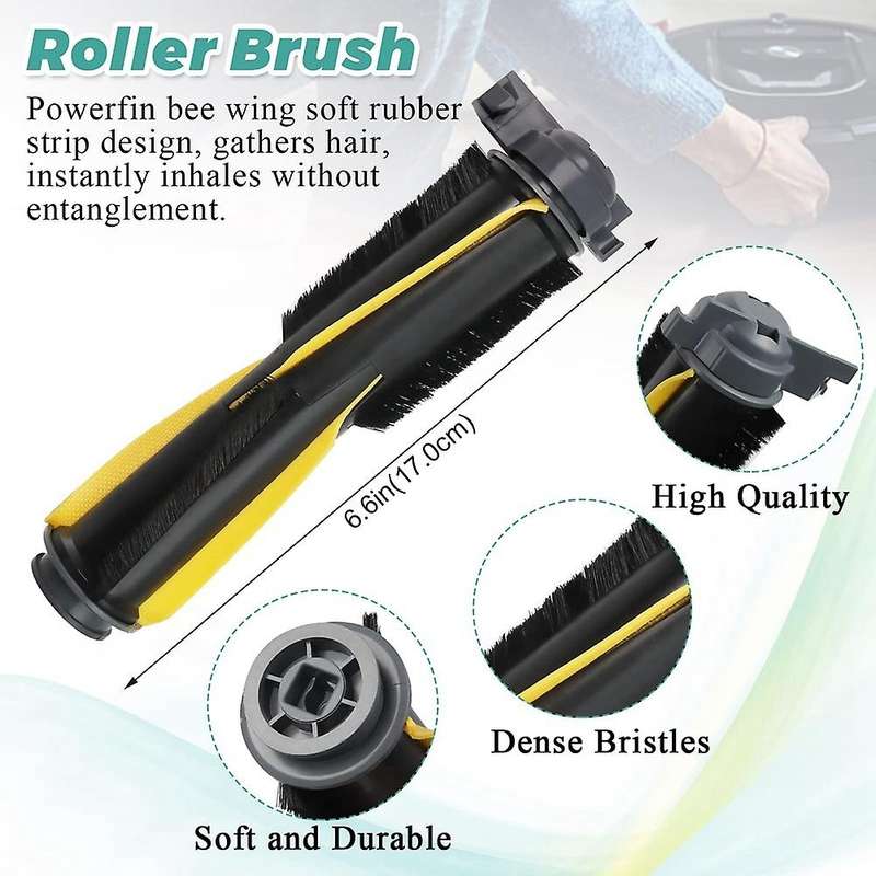 Main Side Brushes Hepa Filters for Shark Iq Rv1001ae Rv1000 Rv101