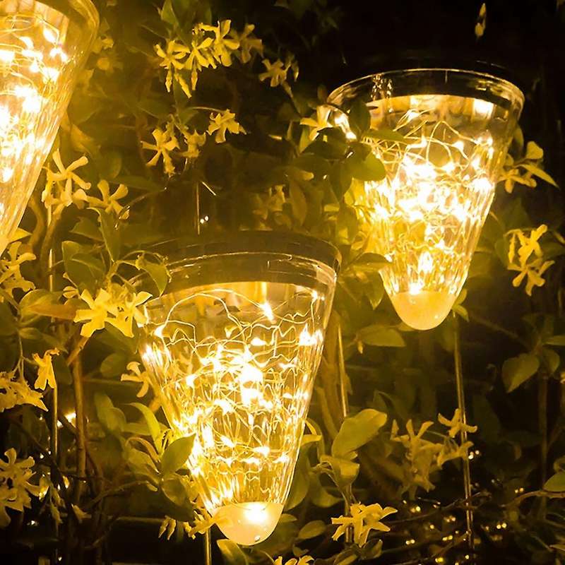 Solar Powered Garden Lights for Yard Landscape Pathway Patio Decor