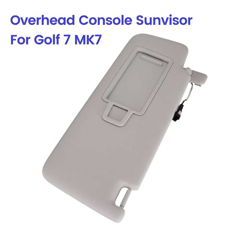 Left Front Visor Assembly Overhead Console Sunvisor for Golf 7 Mk7