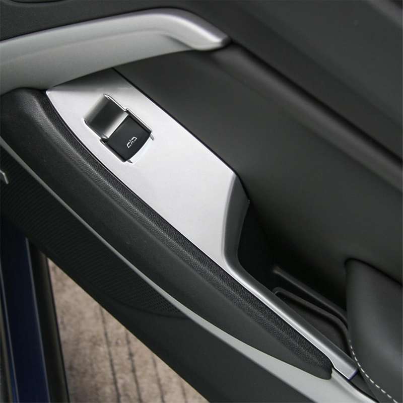 Window Lift Switches Panel Cover Trim for Chevrolet Camaro,silver