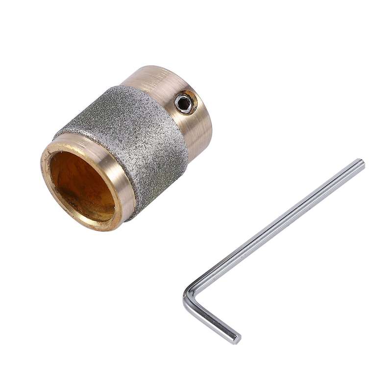 4 Standard Brass Grit Grinding Bits 1 Inch 3/4 Inch 1/8 Inch 1/4 Inch