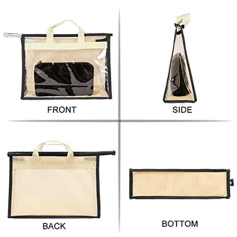 8 Pcs Handbag Dust Bags for Closet Small to Extra Large Storage Bag