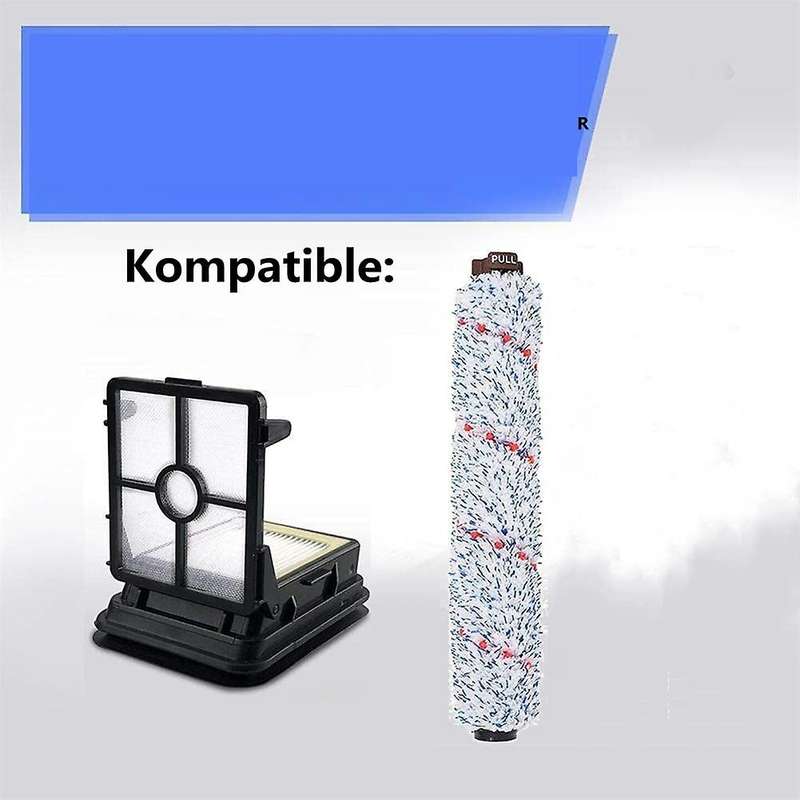 Filter Roller Brush for Bissell Crosswave 1713 Pet 2224e Cordless