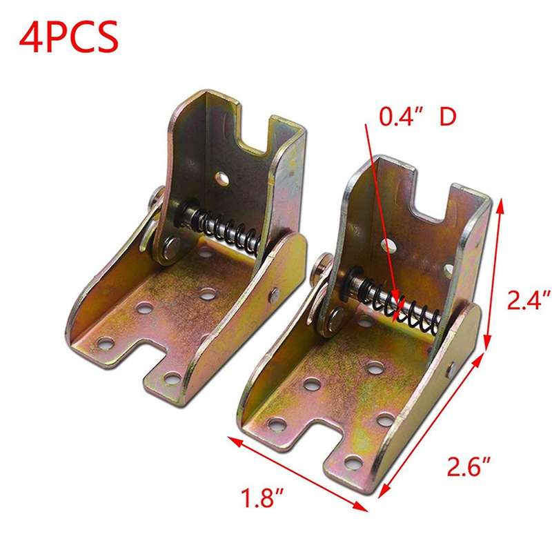 8pcs Folding Table Legs Bed Support Brackets Foldable Furniture Leg