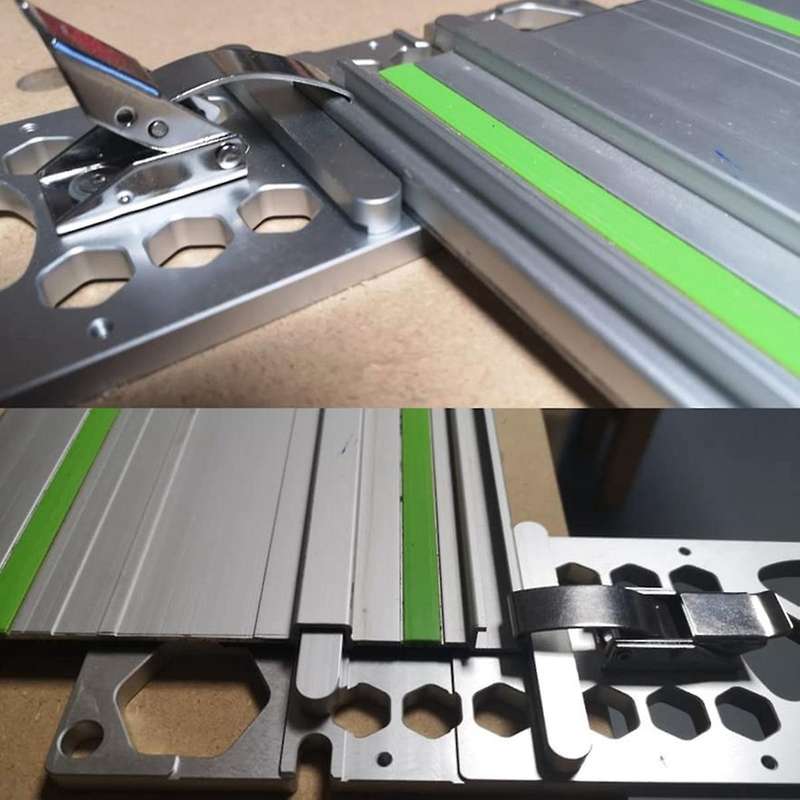 340mm Right Angle Circular Saw Guide Rail Angle Stop Track