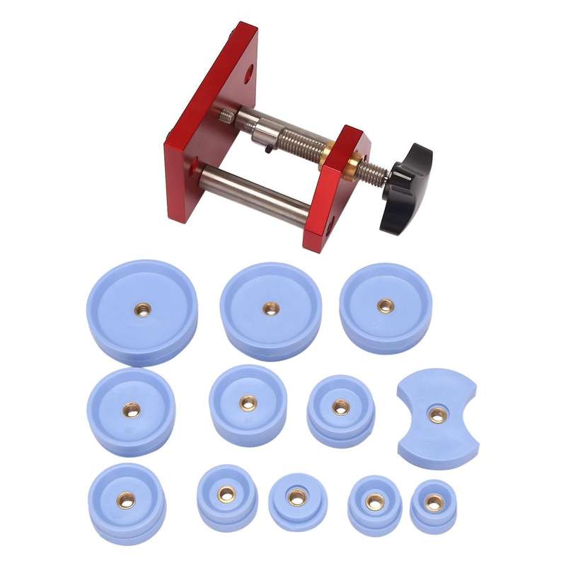 Duty Watch Case Pressing Tool with 12 Nylon Dies for Watch Repair