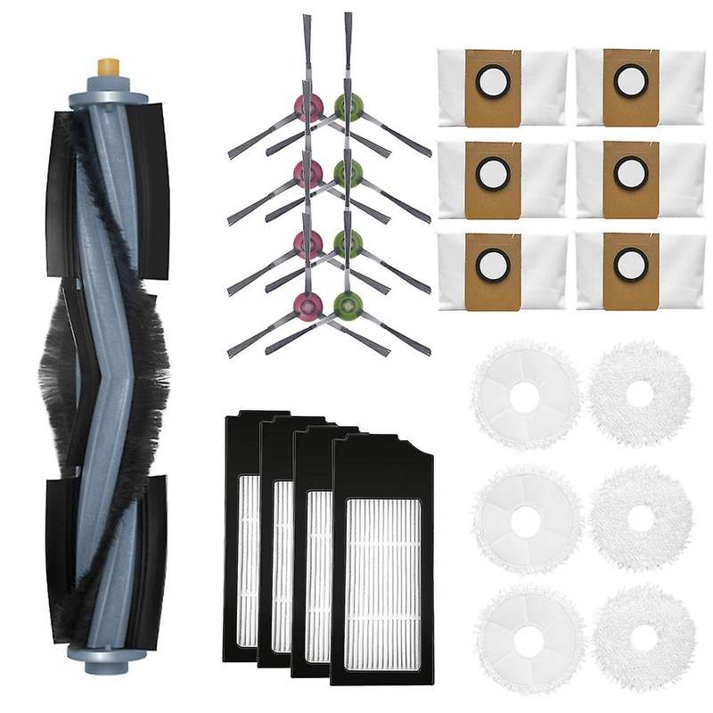 Dust Bag for Ecovacs Deebot X1 Omni Turbo Parts Main Brush Kit Hepa