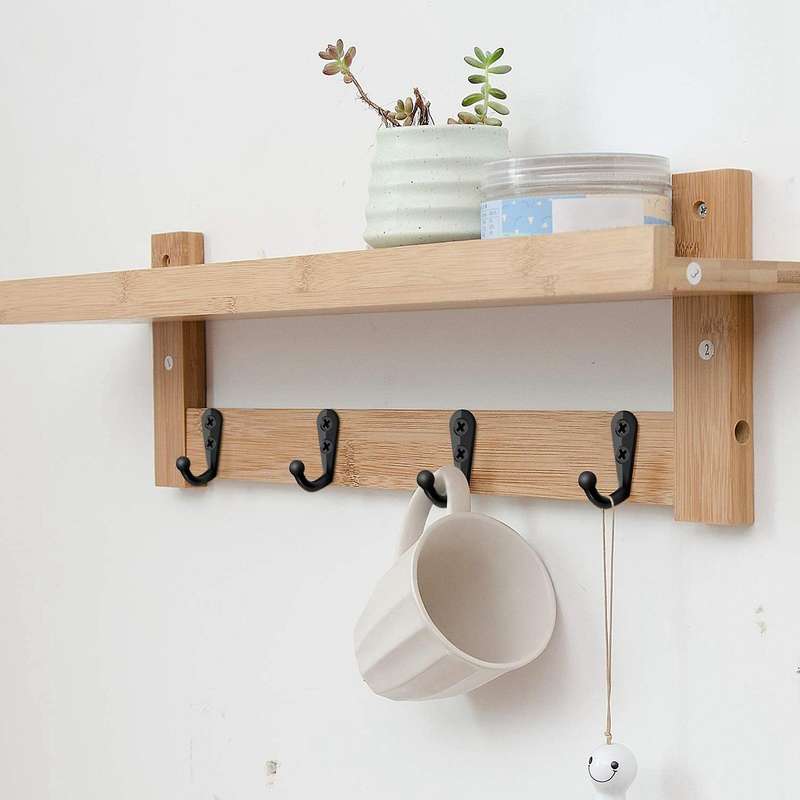 200pcs Single Hook and 420pcs Screws for Hanging Key Hook