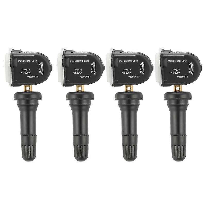 4pcs Tpms Tire Pressure Monitoring Sensor 433mhz for 2017-2020 Great