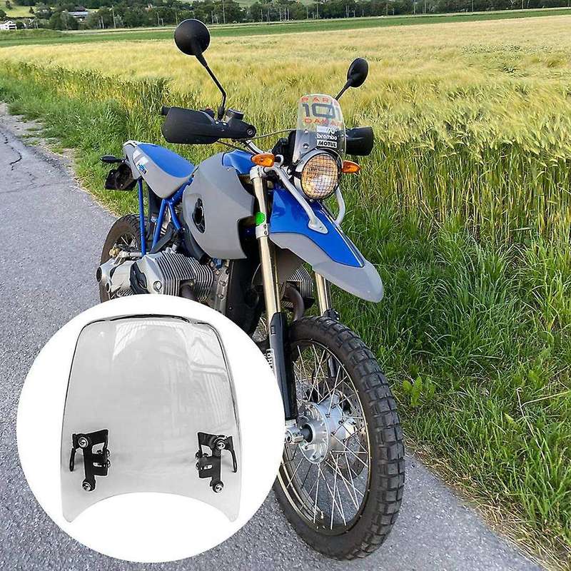 Motorcycle Windshield Windscreen Fairing Deflector(smokey)