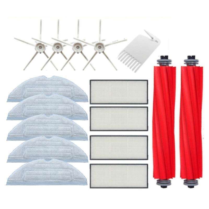 Main Brush Hepa Filter Mop Pad for Xiaomi Roborock S7 T7s T7s Plus,b