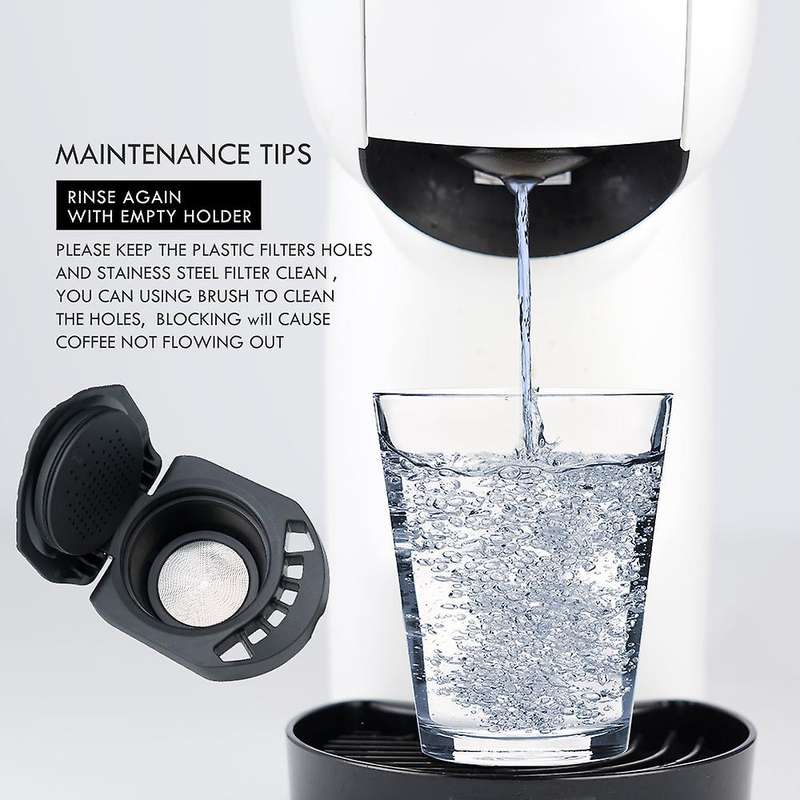Holder for Genio & Piccolo X Maker Reusable Coffee Capsule Adapter