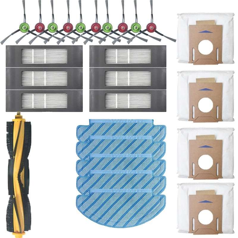 Filter Brush Mop Cloth Set for Ecovacs Deebot Ozmo T8 / T8 Aivi T9+