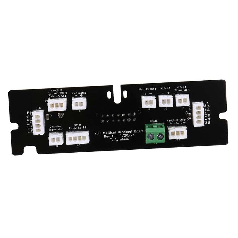 Voron 0.1 Umbilical Pcb Toolhead Frame Board for 3d Printer Abraham