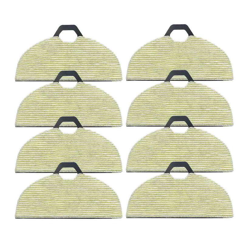 8 Pcs Vacuum Mop Pads for Shark Rv2001wd Av2001wd Hard Floor Cloth