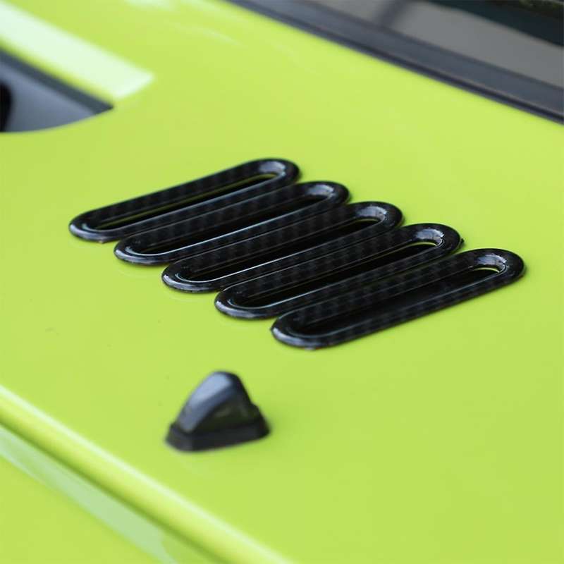 Car Air Inlet Outlet Vent Intake Decor Ring Stickers,abs Carbon Fiber