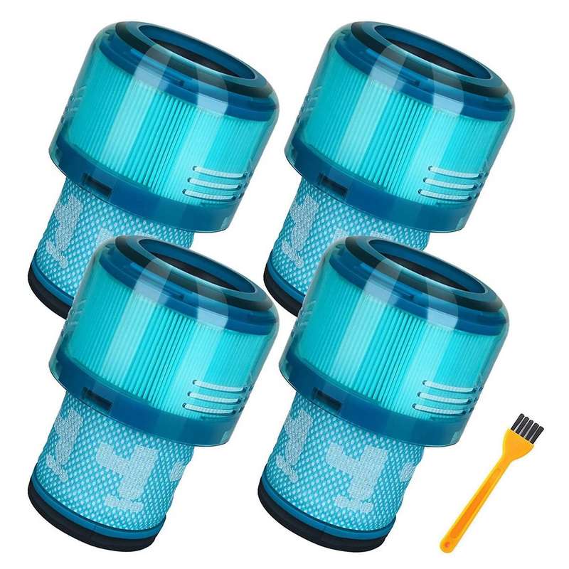 4 Pack Washable Filters for Dyson V11 V15 Sv14 Vacuum Cleaner Parts