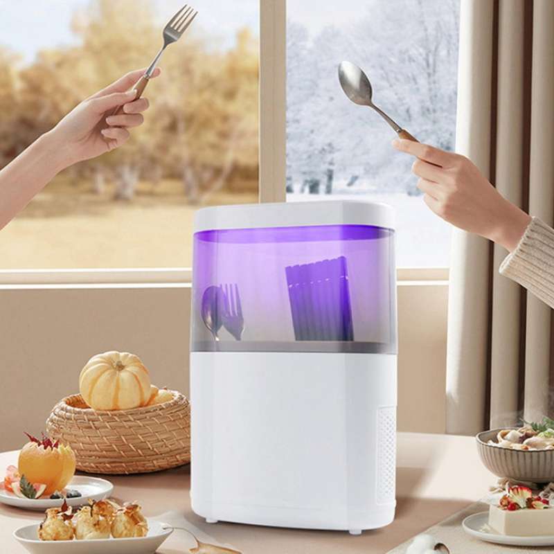 Home Kitchen Tableware Box Large Capacity Disinfection Machine ,green