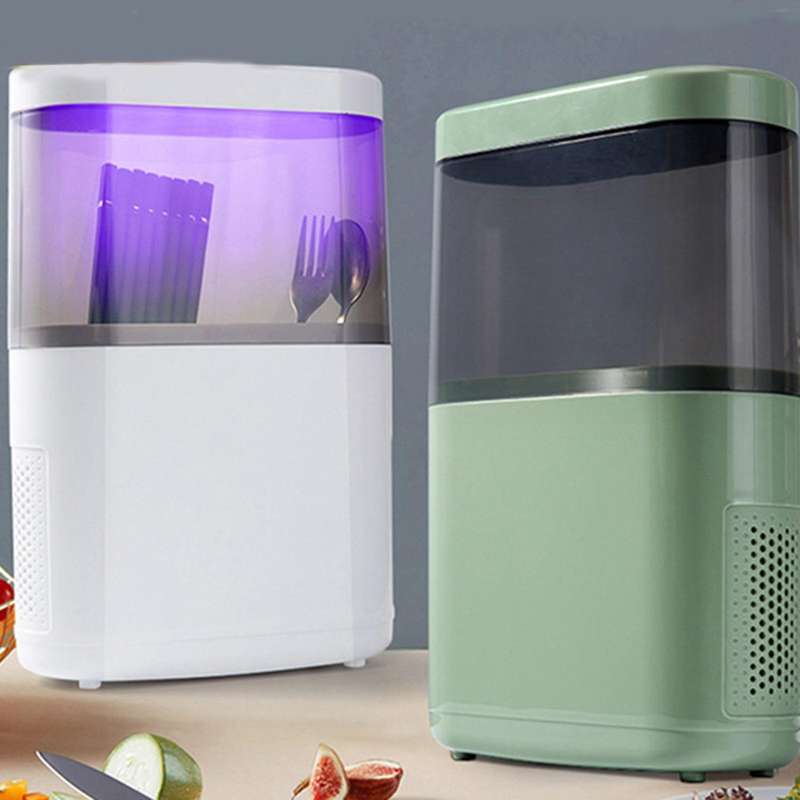 Home Kitchen Tableware Box Large Capacity Disinfection Machine ,green