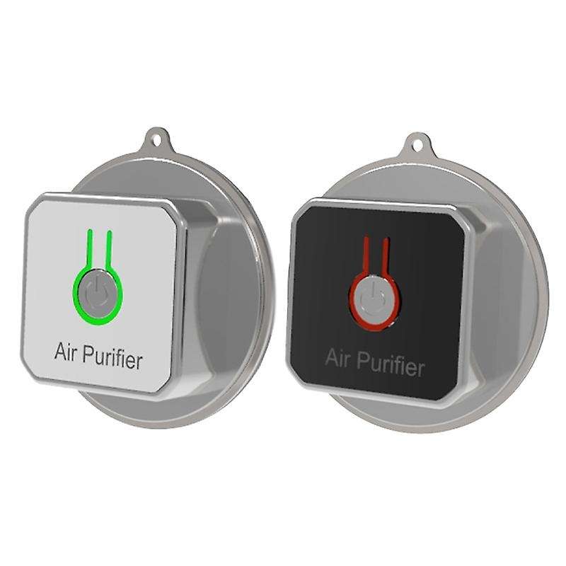 2pcs Air Purifier Necklace for Car Personal Travel Filter Smoke D