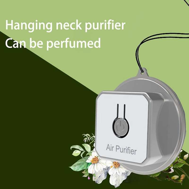 2pcs Air Purifier Necklace for Car Personal Travel Filter Smoke A