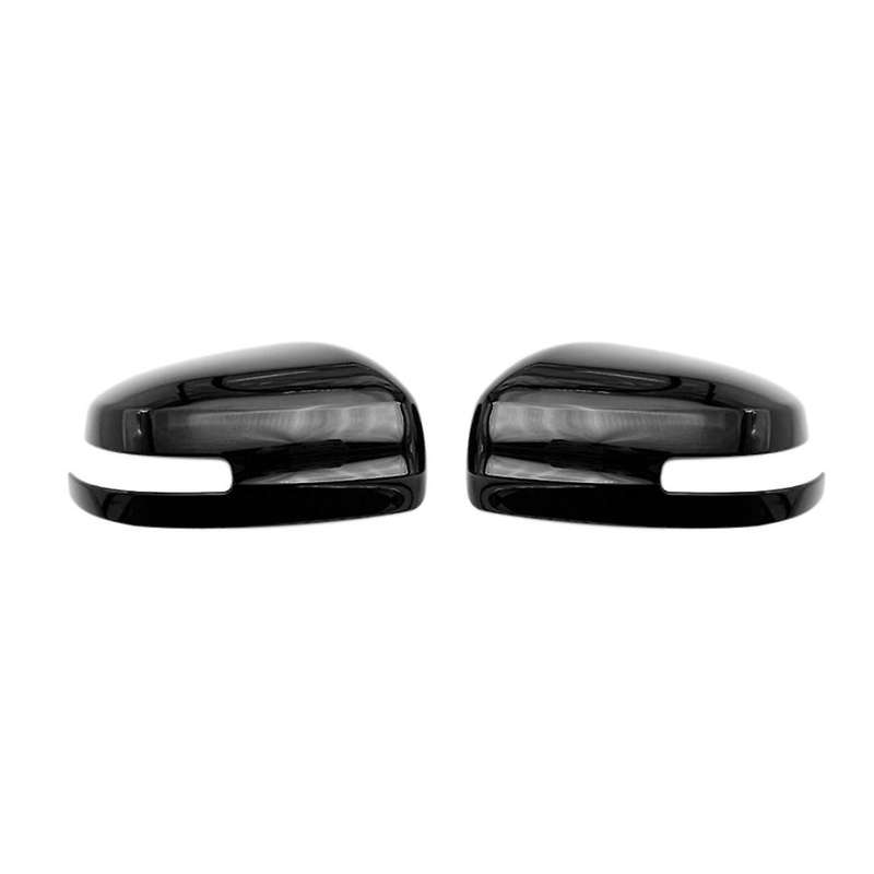 Car Rearview Side Glass Mirror Cover Trim Frame Mirror Caps