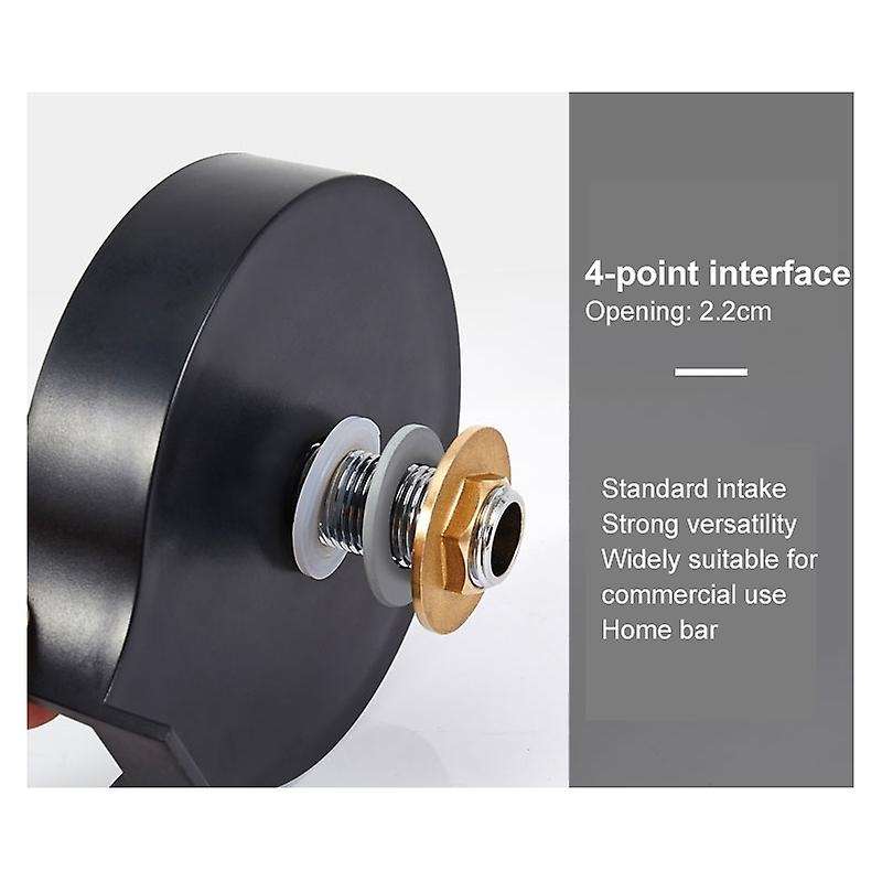 Faucet Glass Rinser for Kitchen Sink Automatic Cup Washer Black