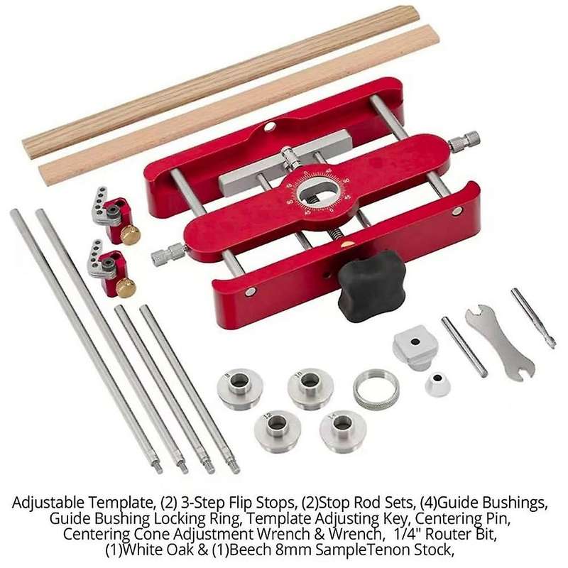 Precision Mortising Jig and Loose Tenon Joinery 2 In 1 Punch Locator