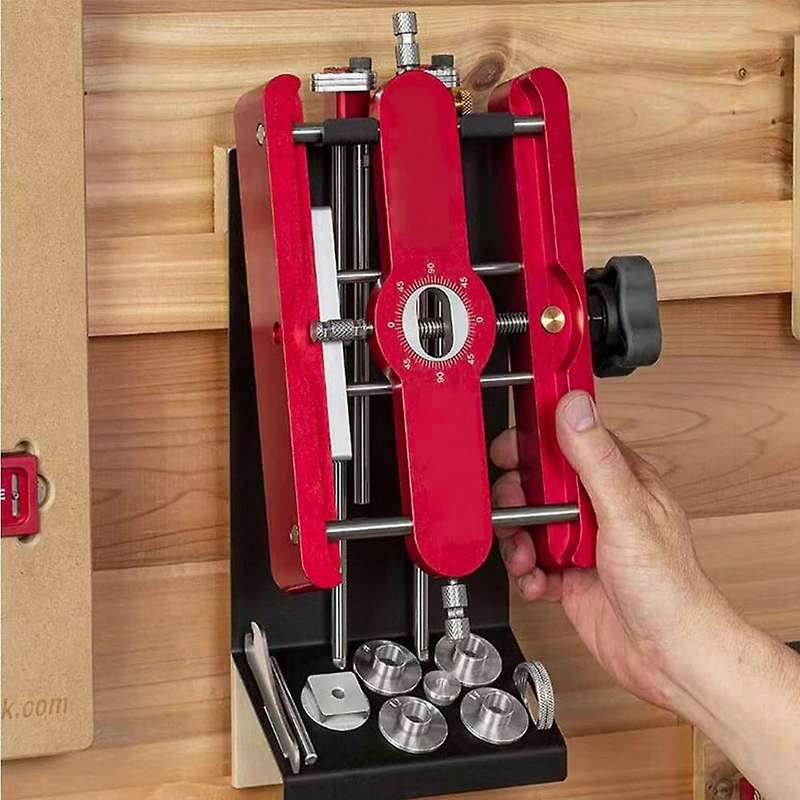 Precision Mortising Jig and Loose Tenon Joinery 2 In 1 Punch Locator