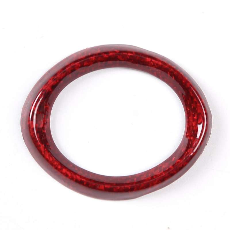 Fit for Maserati Real Carbon Fiber Car Dashboard Clock Dial Ring Trim