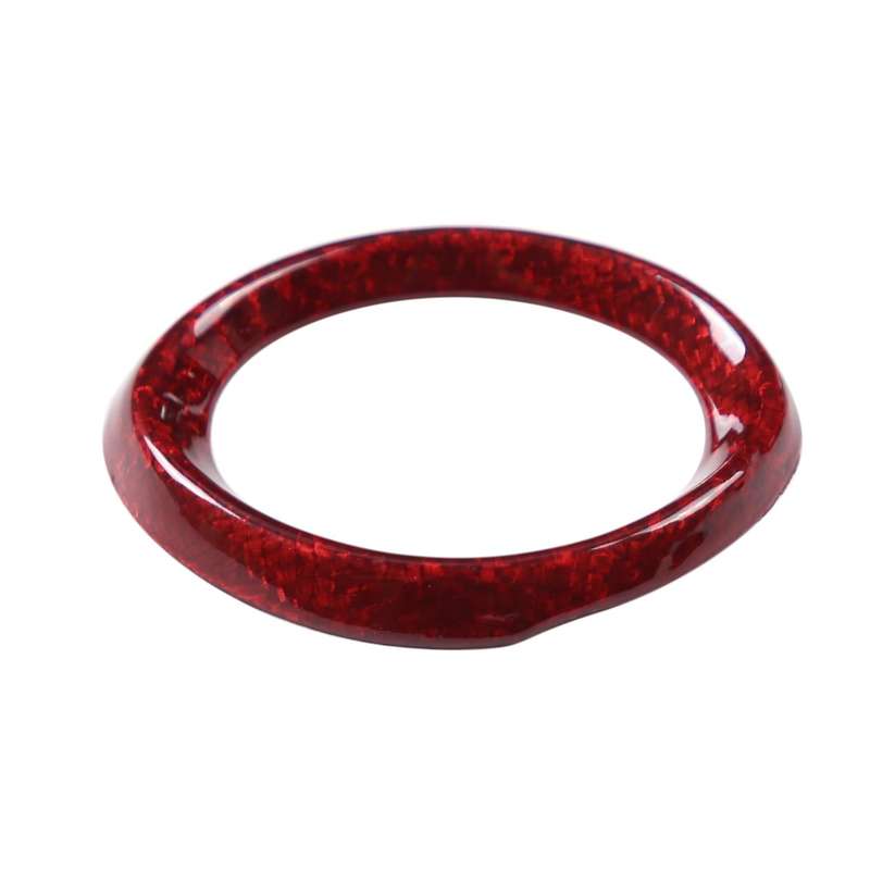 Fit for Maserati Real Carbon Fiber Car Dashboard Clock Dial Ring Trim