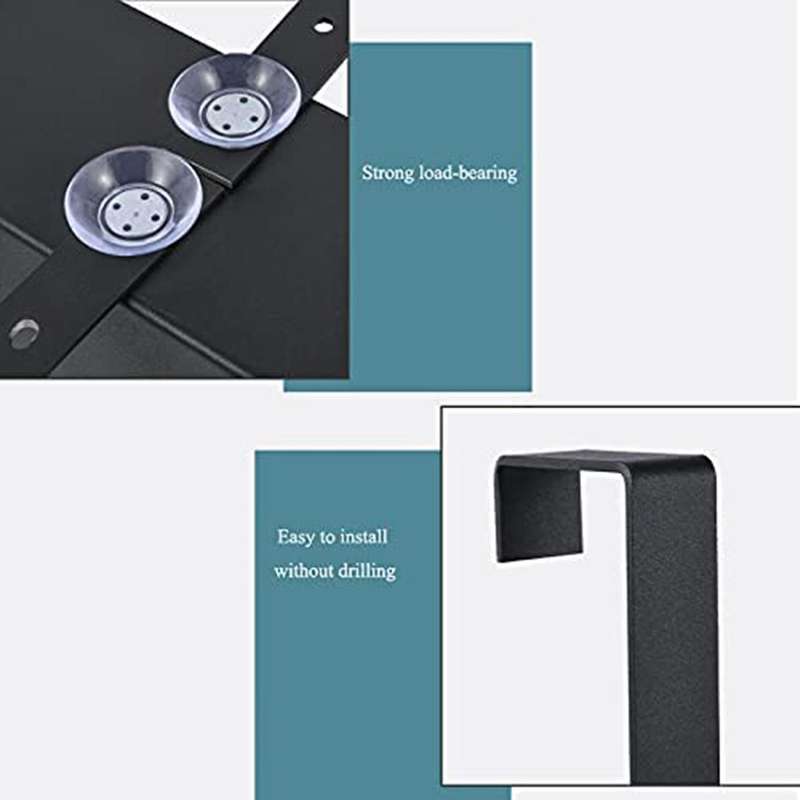 Shower Shelf for Hanging, Shower Shelf Black Hanging Shower Basket