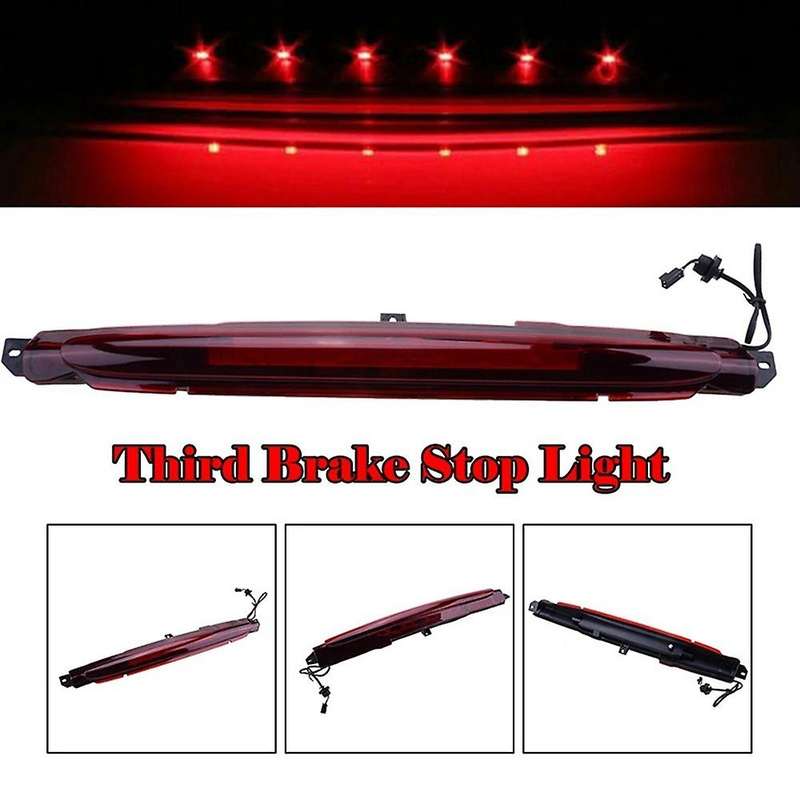 Rear High Mounted Brake 3rd Brake Light Stop Red Light Red