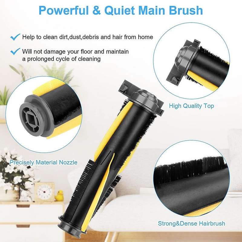 Roller Brush Side Brushes Filters for Shark Iq R101ae Rv1001ae Rv101
