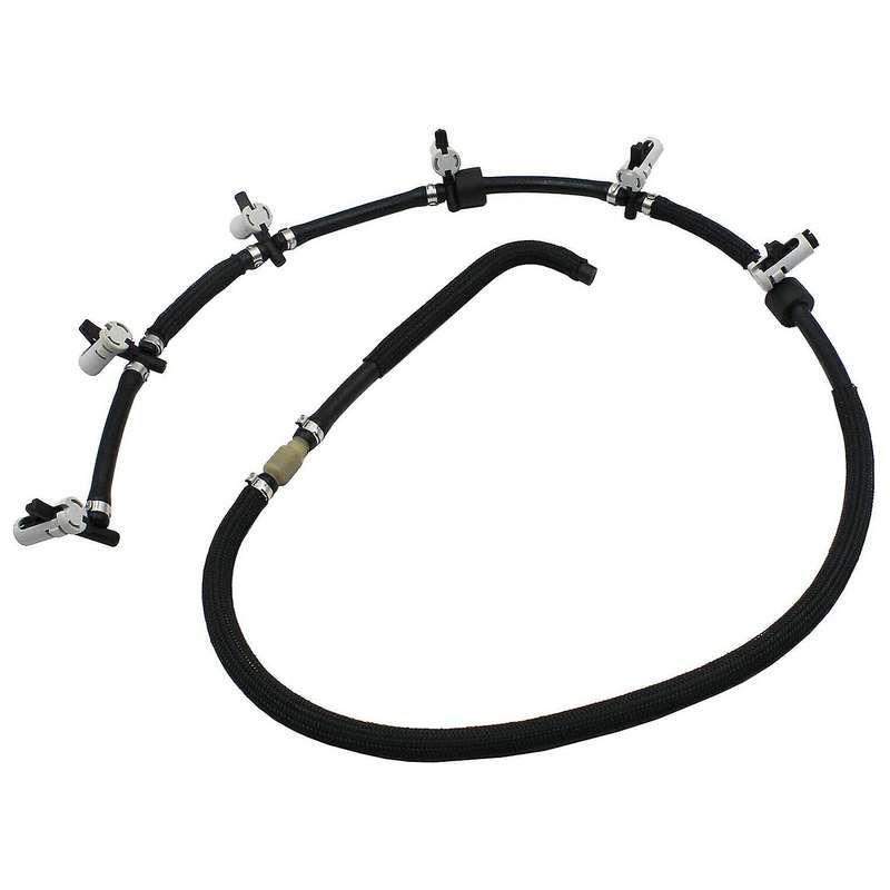 Fuel Return Pipe Fuel Injector Leak Off Hose For-bmw 3 Series